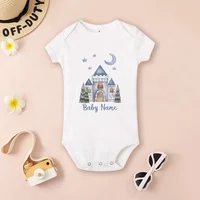 Personalized Dragon Baby Bodysuit Custom Name Infant Cute Romper Boys Girls Clothes Baby Shower Gift Newbron Baby Outfit 5