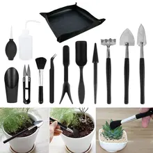 

12/13 Pcs Succulent Plants Tools Garden Planter Kit Mini Garden Hand Tools Set Indoor Bonsai Miniature Transplant Seedling Tool