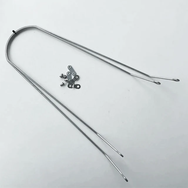 AFAIK Parafango Bici Set Universali Parafango Bicicletta Per 24/26/27,5 Pollici Parafango MTB - Foto 5