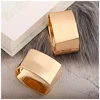 KAYMEN New Metal Statement Fashion Bracelet for Women Chunky Gold Plated Square Cuff Bangle Wedding Party Prom Drop-shipping 4