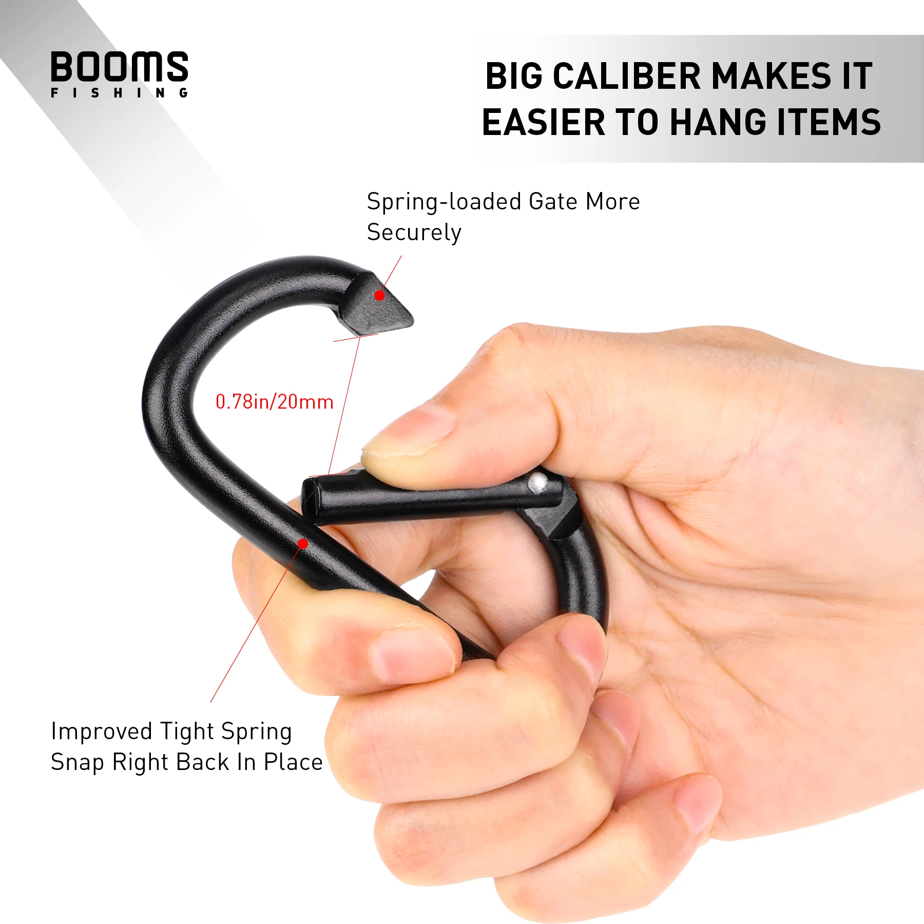 Booms Fishing HB1 Carabiner Baby Stroller Hook PU Leather Adjustable Pram  Cart Hooks Buckle Outdoor Camping Travel Accessories - AliExpress
