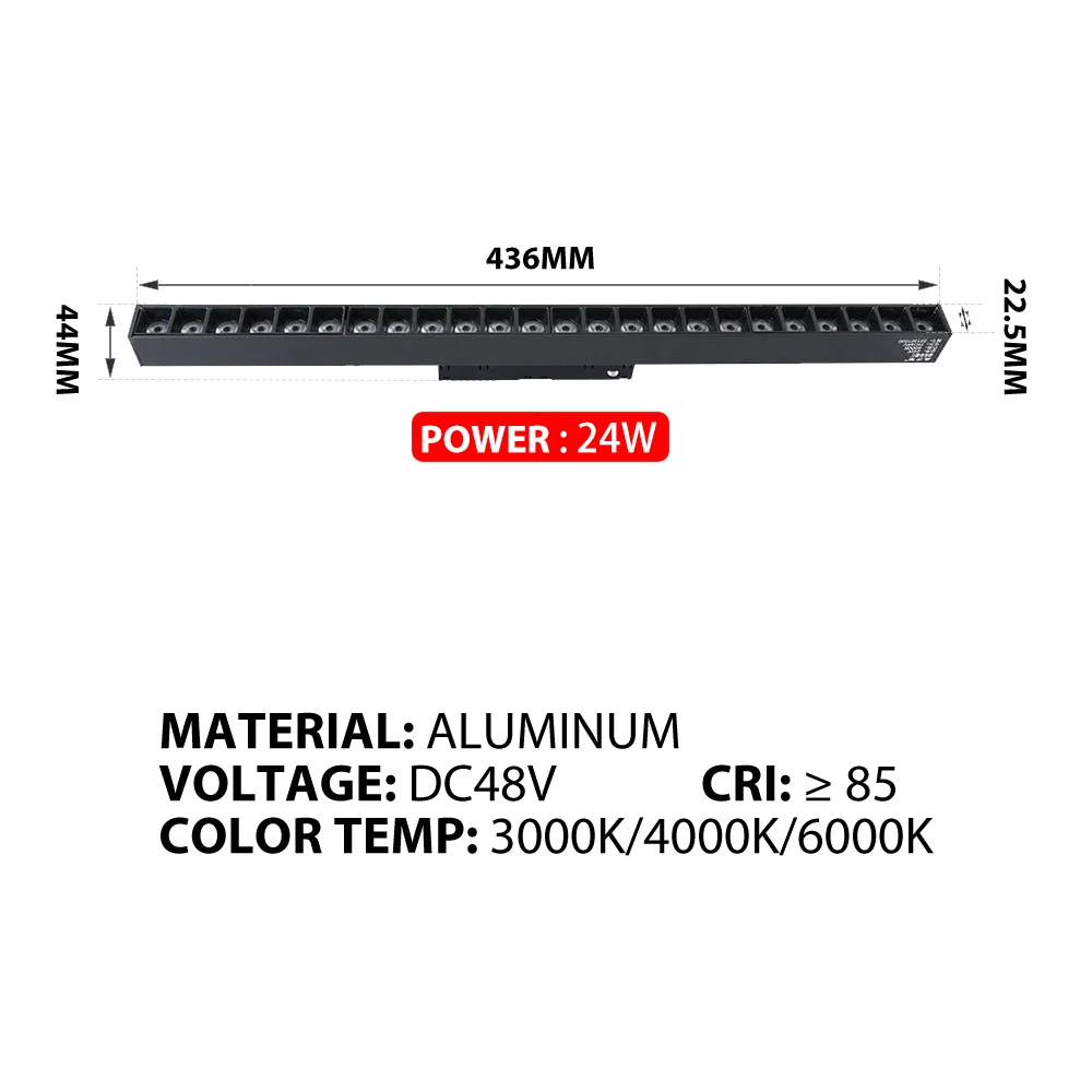 24W Track Light