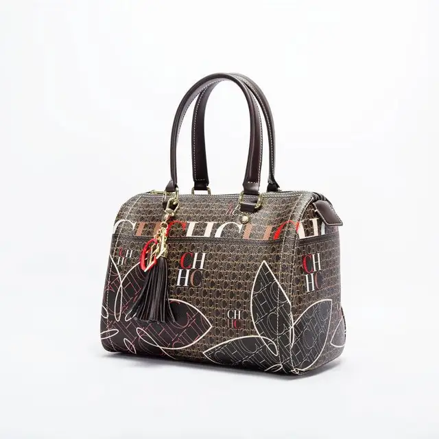 CH Ladies Bucket Bag Luxury Brand Designer New Ladies Large Capacity Exquisite Floral Pattern Travel Banquet High Grade Handbag 1