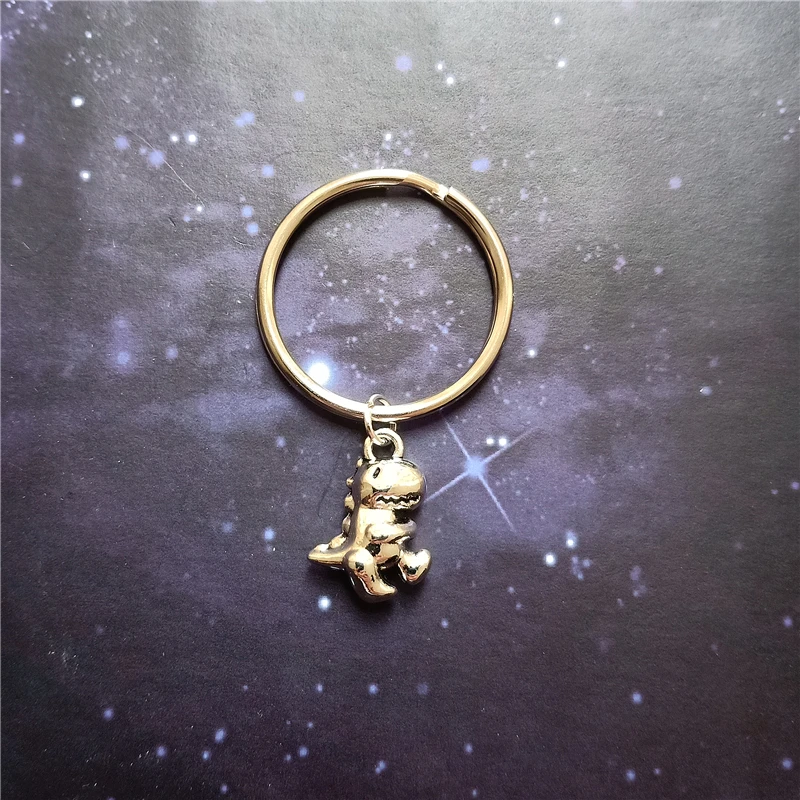 

Dinosaur Keychain, Dinosaur Keyring, Purse Charm, Dinosaur Jewelry, Boyfriend Keychain Gift, Cartoon Keychain