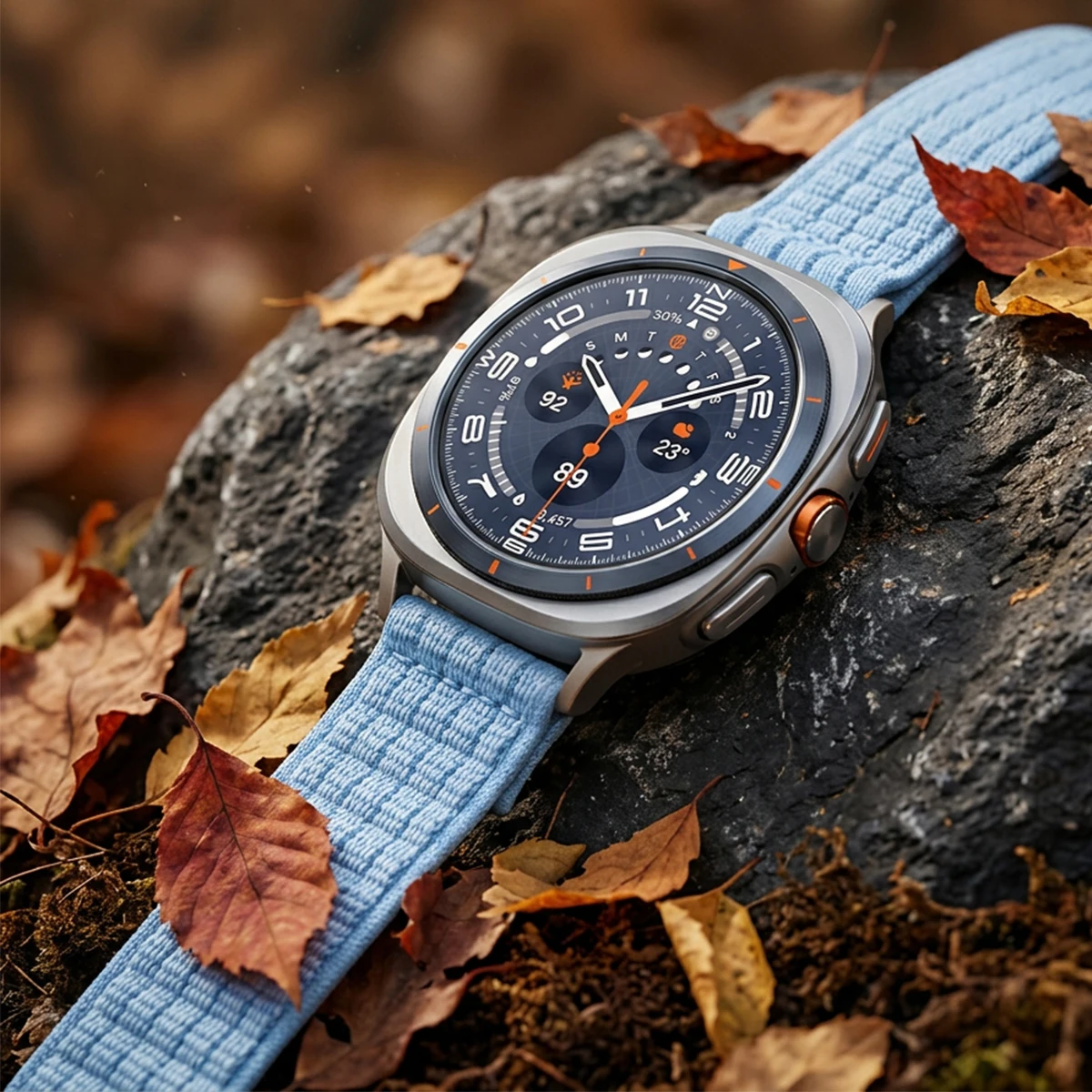 Sport Nylon Woven Loop Strap Wristband in Elegant Design
