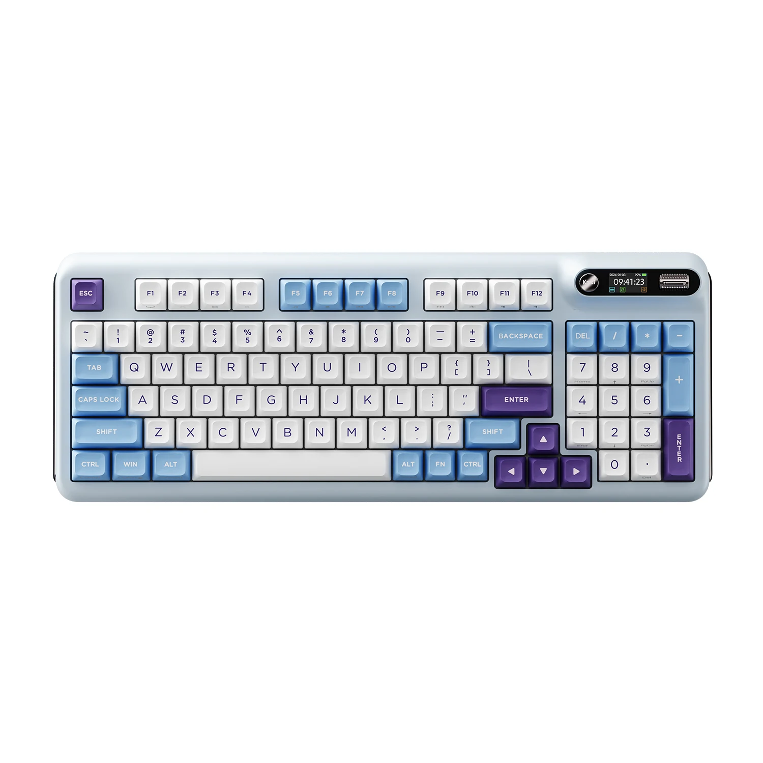 KZZI Z98 TFT Color Screen Wireless Keyboard Gasket Hot-swap with