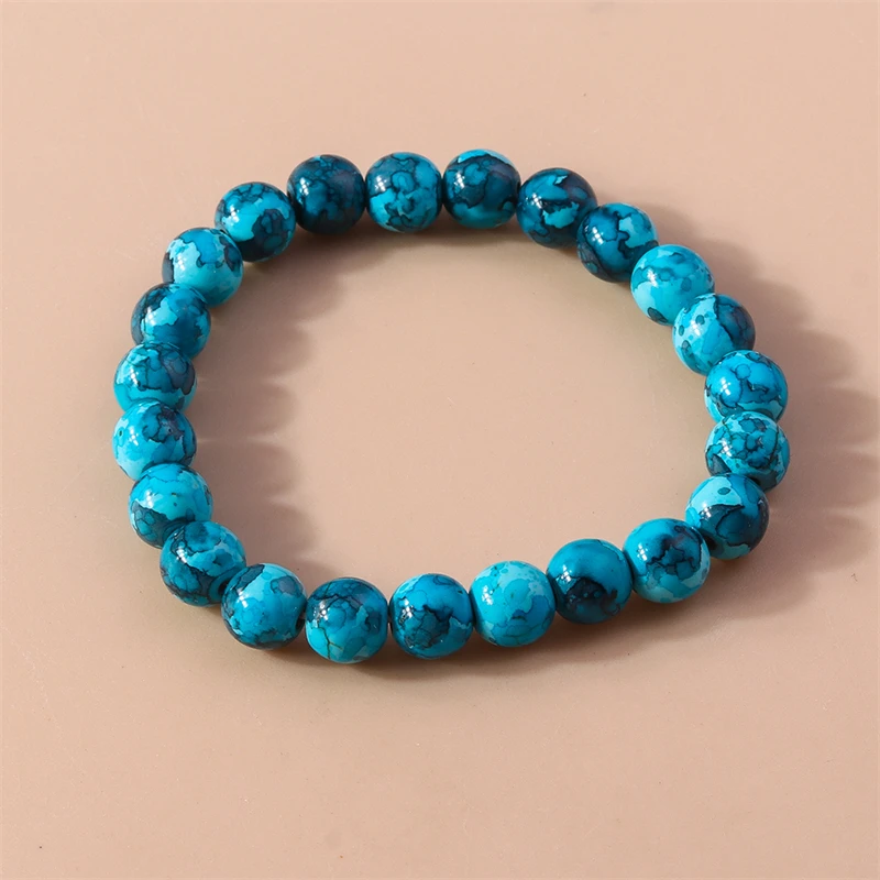 Modisches, farbenfrohes, handgefertigtes Perlenarmband für Frauen und Mädchen, Party, Urlaub, Schmuck, Geschenke – Detail 12
