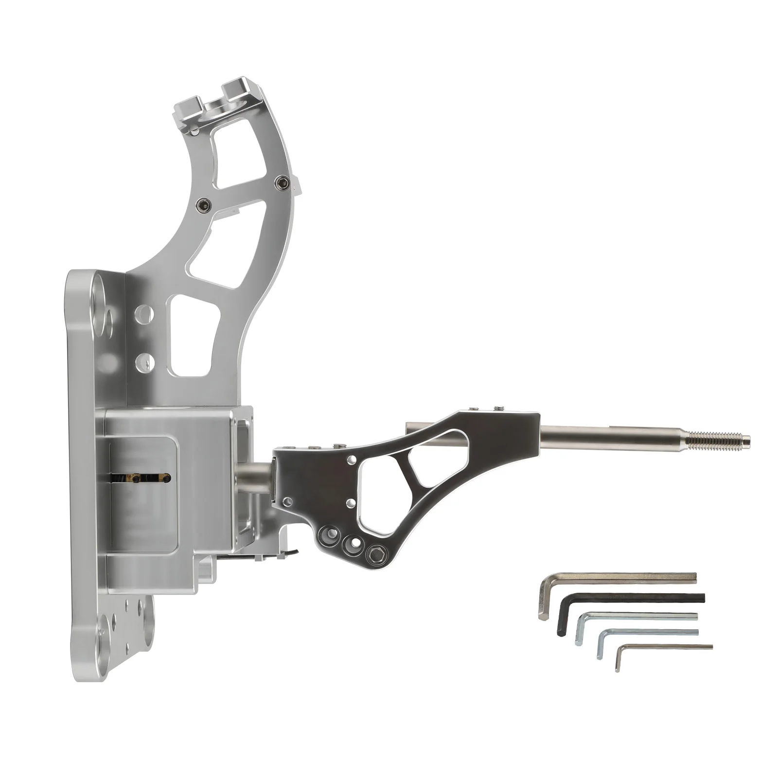 New Silver Aluminium Shifter Box for Honda Civic EM2/ES Coupe/Sedan 2001 2002 2003 2004 2005