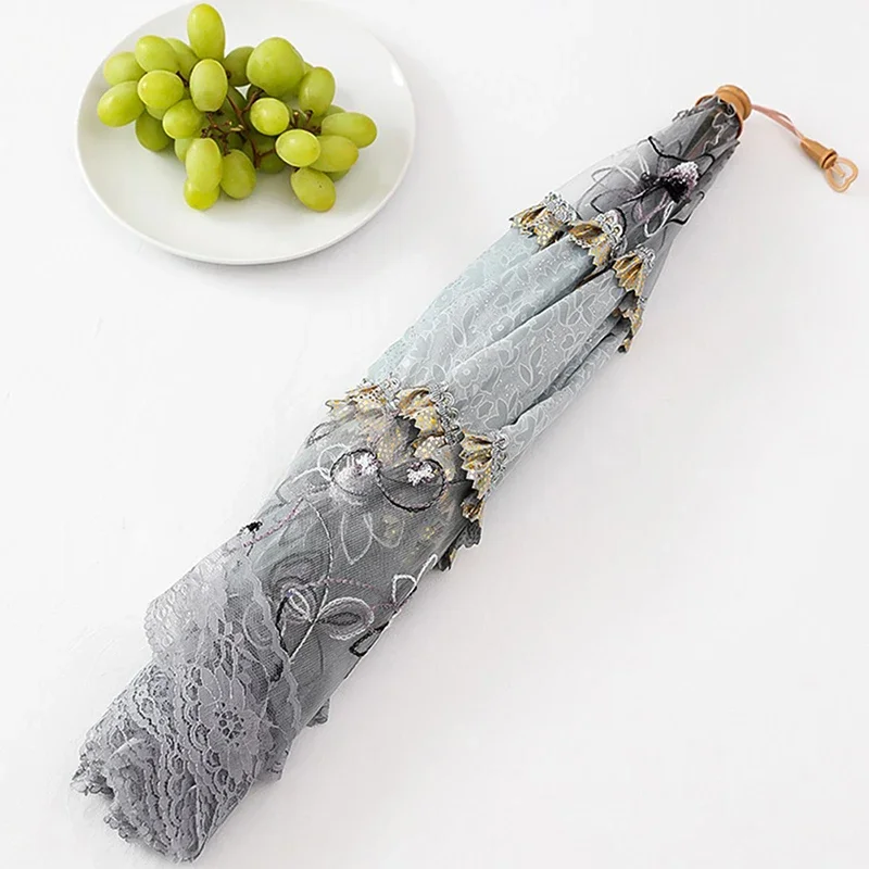 Umbrella Style Food Covers Anti Fly Mosquito Meal Cover Lace Table Large Table Cover Home Gadgets Accessories food cover