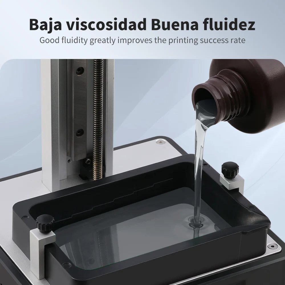 Resina+ Lavable al Agua Anycubic 1kg - Imperio 3D
