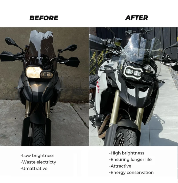 New Generation Headlight For BMW F800GS F800R  F 650 700 800 GS F 800GS ADV Adventure Complete LED Projector Headlight Assembly