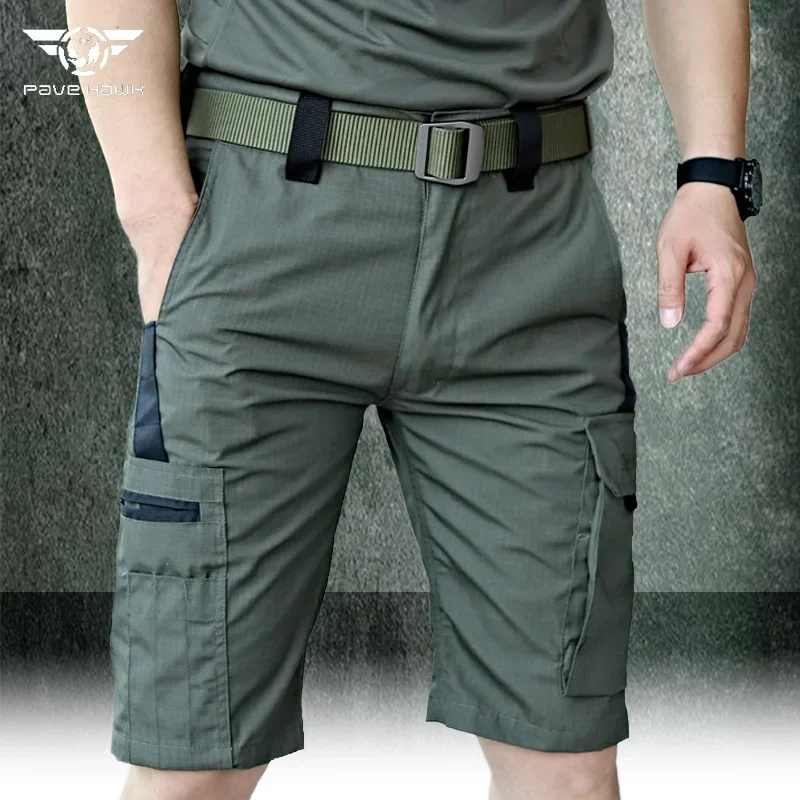Men’s Outdoor Cargo Shorts – Quick-Dry, Durable, Multiple Pockets, For Hiking, Fishing, And Casual Wear