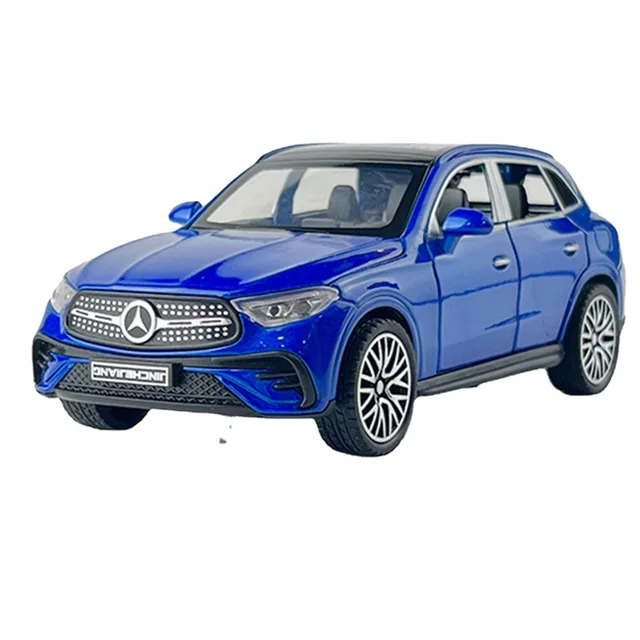 정교한 제작과 상호 작용적인 기능을 갖춘 1:32 벤츠 GLC400 SUV 축소판 모델