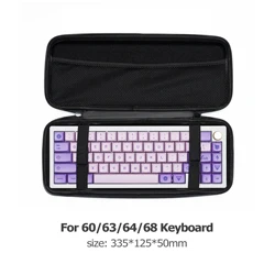 Durable Dustproof & Waterproof Mechanical Keyboard Storage Case - 5mm Thickness (For 60 64 68)
