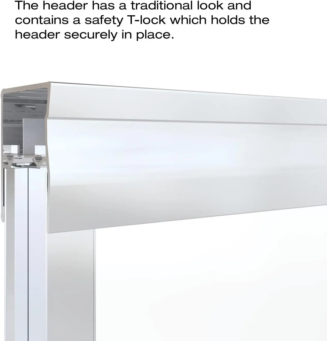 Classic Sliding Shower Door Fits 40 44 inch opening Clear Glass Silver Finish designed to repel water in the shower