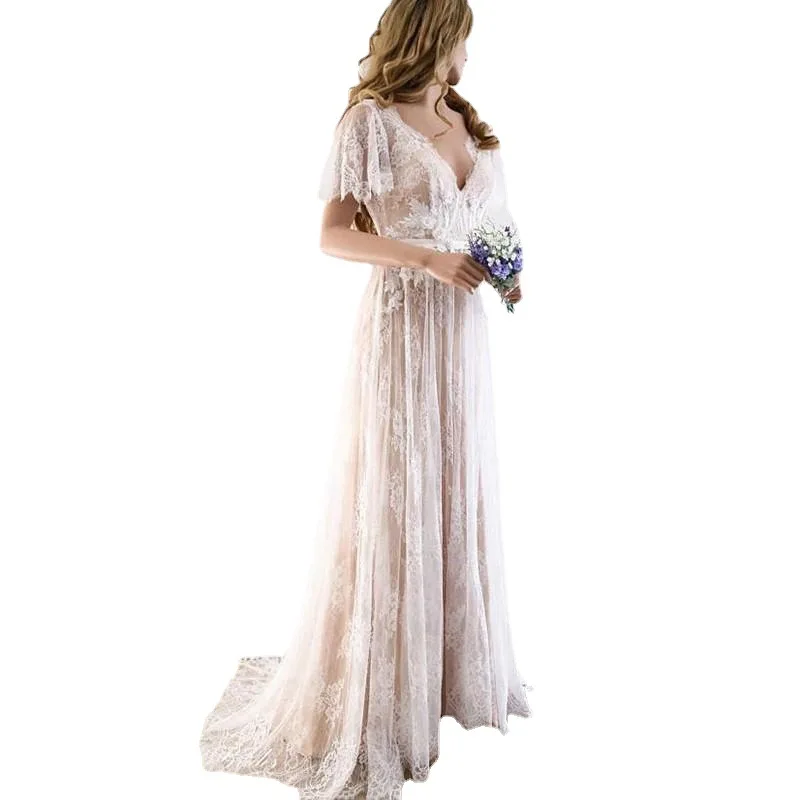 Рисунок 5 - Женское свадебное платье в стиле бохо