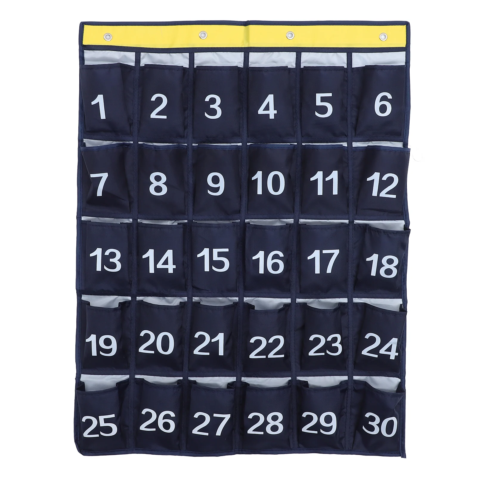 Mobile Phone Storage Bag Pocket Classroom Hanging Pockets Holder Organizer Chart Stand