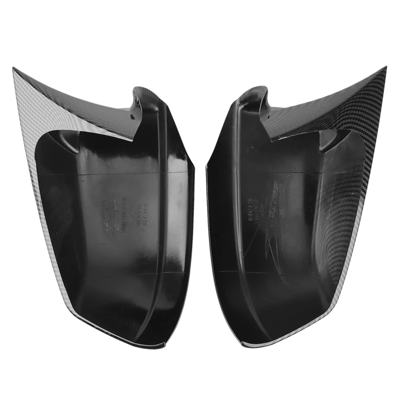 

4X Carbon Fiber Rear View Mirror Cover Side Mirror Cap For BMW 5 Series F10 F11 F18 528I 530I 535I 550I 2011 2012 2013