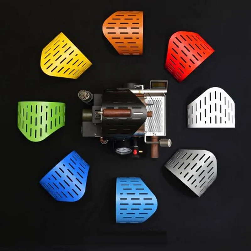 Multi color machine coffee roaster 500g commercial household coffee roaster GN136TB 5