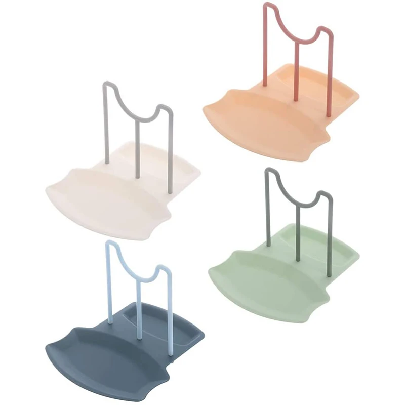 Hot Yo-Spoon Rest E Pot Coperchio Holder Pan Coperchio Organizer Rack Scolapiatti Scaffale Scomparti Da Cucina Rack Portaoggetti Da Cucina