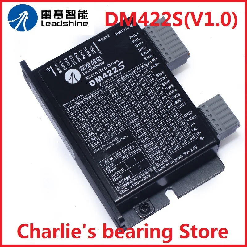 

1pc 100% brand new original genuine Leadshine brand stepper motor driver DM422S(V1.0)