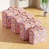 1pc/2pcs Quilt Storage Bag with Large Capacity for Moving, Extra Large Storage Bag  Household Clothes Cotton Quilt Sorting Bag 5