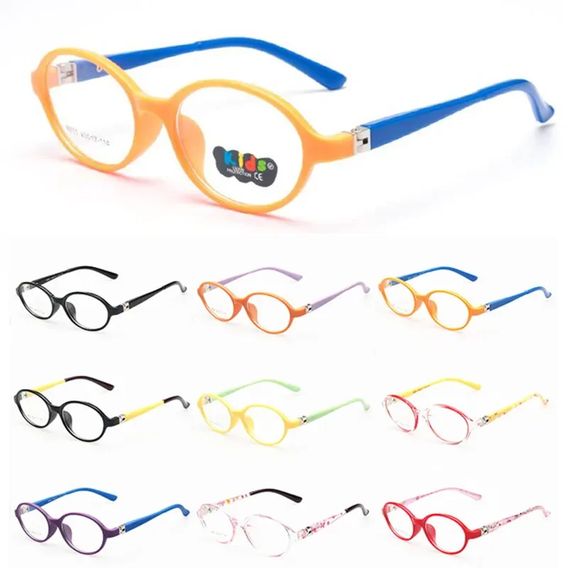 TR90 Top Quality Child Kids Spring Hinges Boy Girl lightweight Myopia Eyeglass Frames Children Glasses Rx able