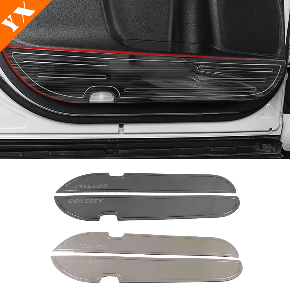 For Honda Odyssey 20152018 Accessories Stainless Car Front Door Anti
