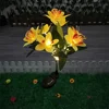 Solar LED Orchid Lights landscape Lamp Outdoor Waterproof Lawn Lamp for Villa Aisle Corridor Garden Holiday Christmas Decoration 1