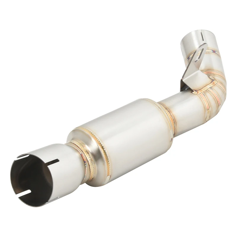 For Benelli Leoncino 800 Leoncino800 Motorcycle Exhaust Modify Escape Moto System Bike Middle Link Pipe Connect Original Muffler - Image 4
