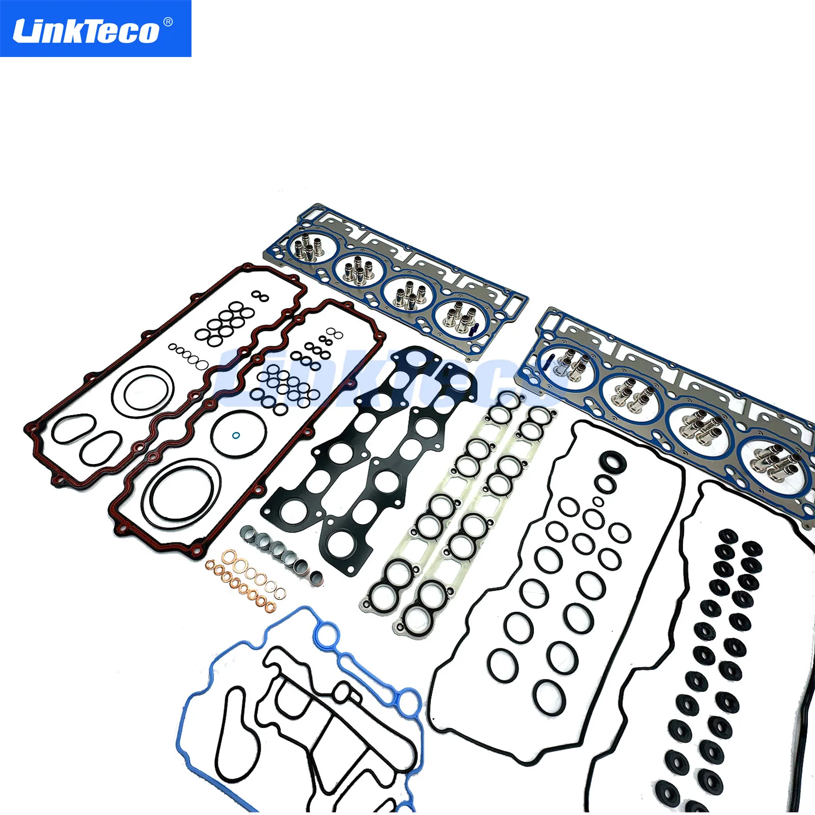 Full Gasket Set w/ 18mm Dowels Fit 03-10 Ford 6.0 E350 F250 F350 DIESEL  TURBO AliExpress