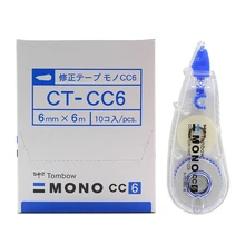 

TOMBOW Correction Tape with CT-CC6 Not Easy To Break The Band MONO Changed The Wrong Belt Long 6m Primary School Students