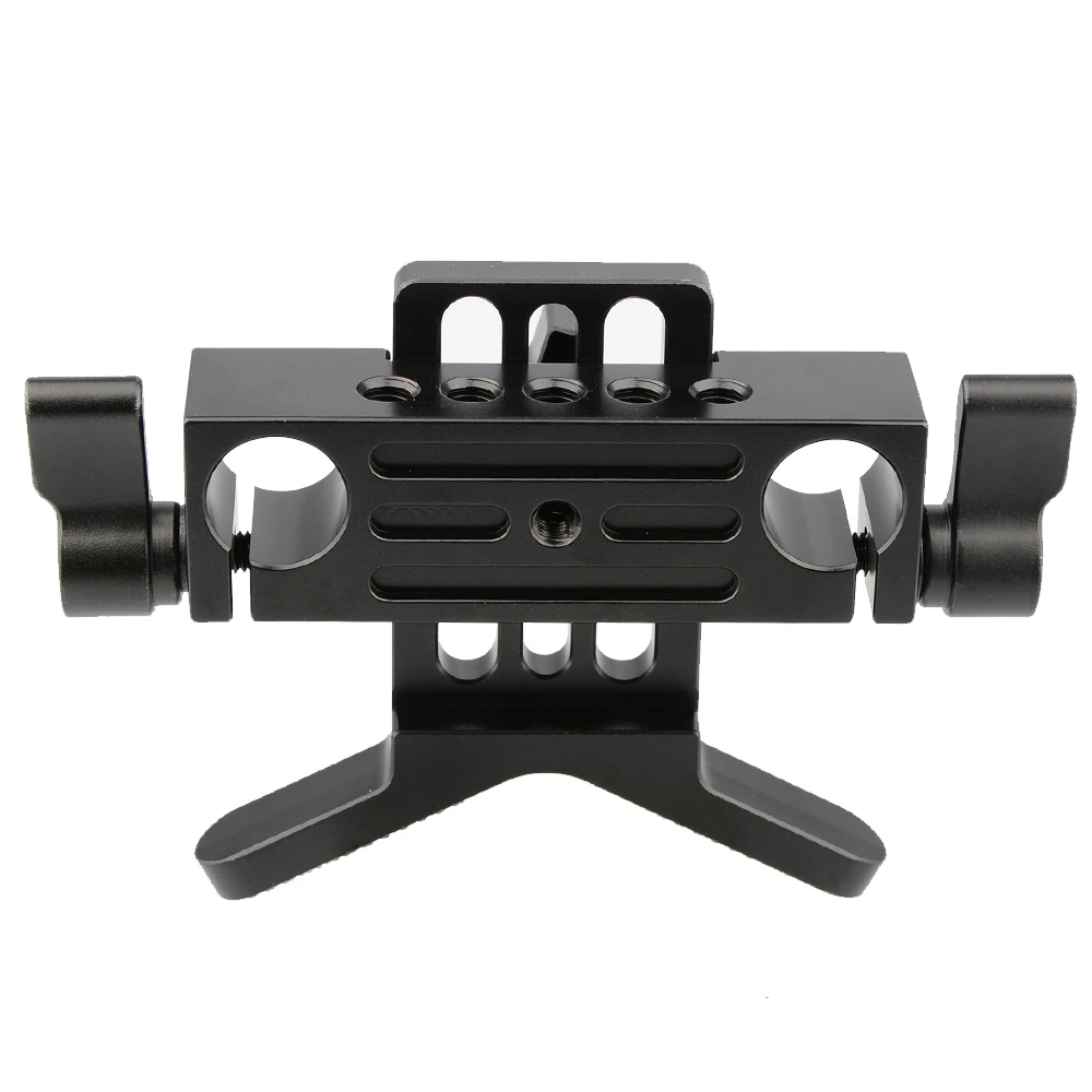 camvateオフセットRailblock 90度DSLR 15?mmロッドサポートセット n5ksbvb Amazon | CAMVATE 直角ロッドクランプ (十字&クロスクリップ