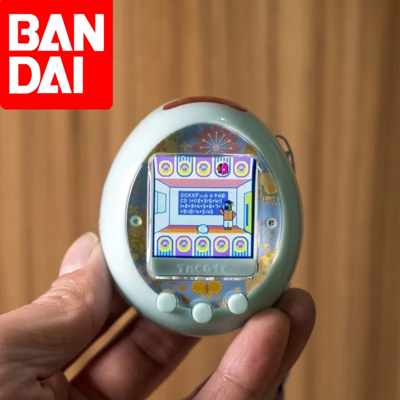Tamagotchi Bandai Original Electronic Pet Machine Menglong Schermo A Colori Poke Ball Electronic Pet Egg Game Regalo Di Compleanno Per Bambini