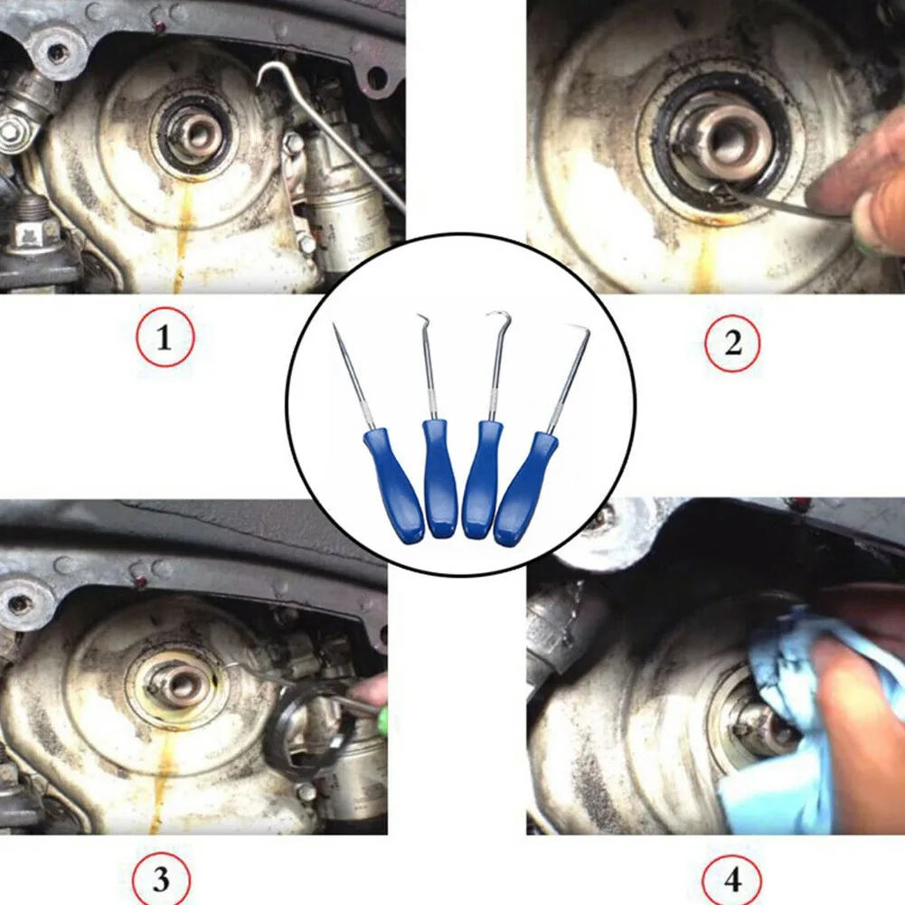 Schraubendreher Set Auto Pick & Haken Werkzeug O Ring Öl Dichtung Dichtung Puller Remover-Tool Für Trennen Draht Auto Reparatur Hand werkzeug Teile – Detail 8