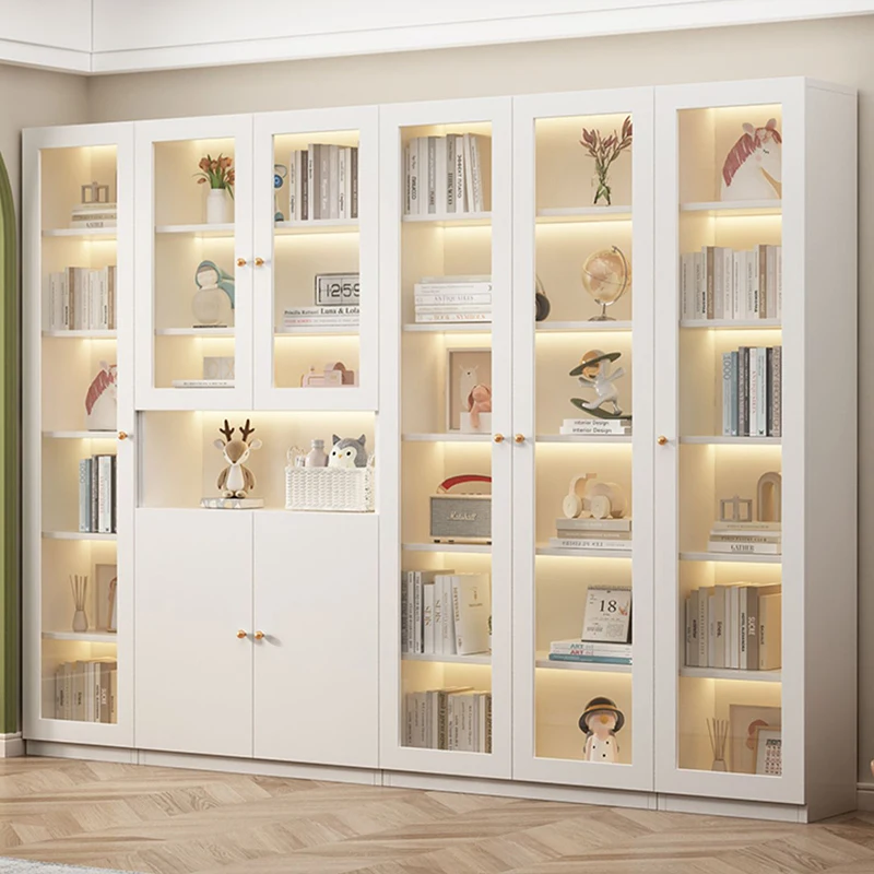 Wardrobe Modern Design Bookcase Desk Organizer Bookcases Furniture Bedroom Storage Estante De Armazenamento Living Shelf Cabinet