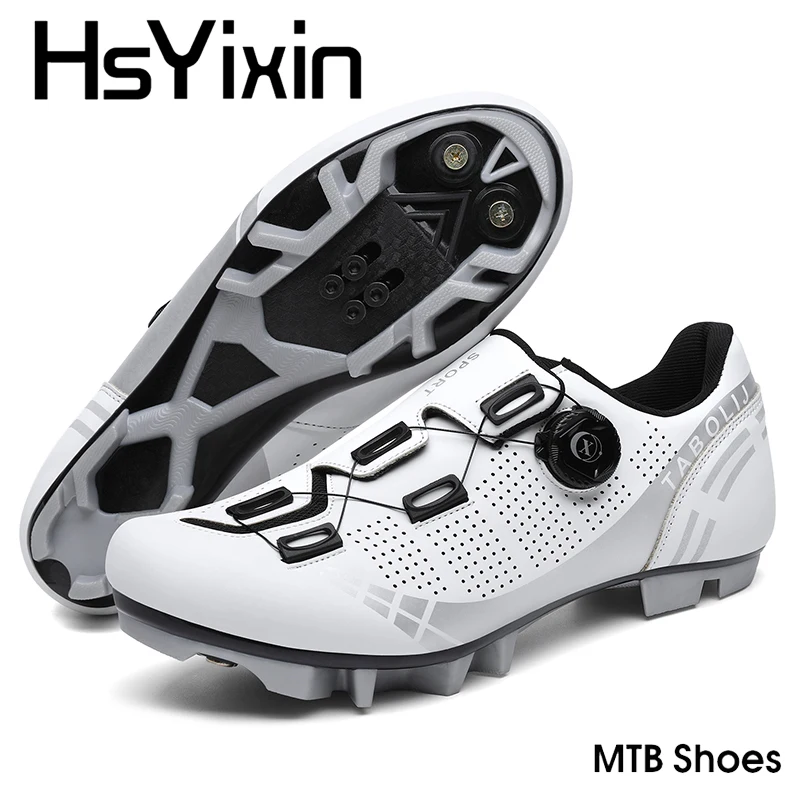 Mountain Bike Sneakers MTB Trail Riding, Breathable and Comfortable Cycling Sneakers-Men's and Women's for Road Mountain R