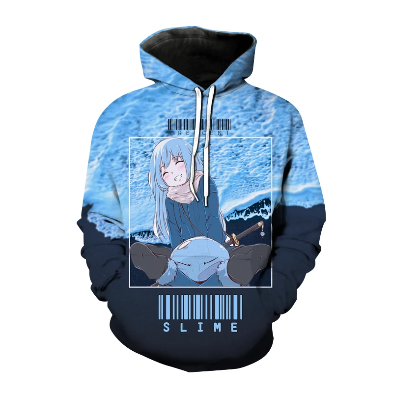 

Tensei Shitara Slime Datta Ken Hoodies Anime That Time I Got Reincarnated as a Slime Men Women Sweatshirt Trendy Hoodie