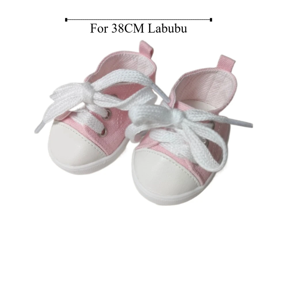 Large Size 38CM Canvas Shoes For  Plush Plush Toy Big Baby Shoes Replacement Shoes Accessories