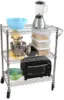 Oceanstar 3-Tier Heavy Duty All-Purpose Utility Cart, Chrome 2