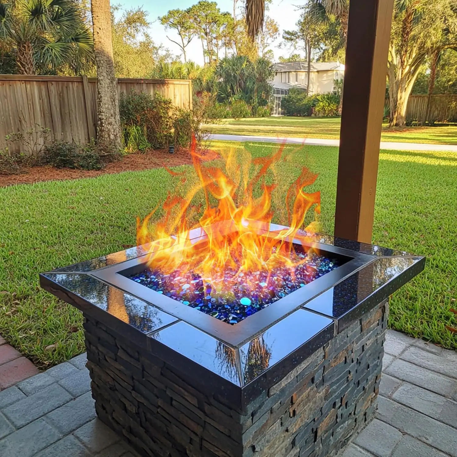 10 Pounds Fire Pit Glass 4