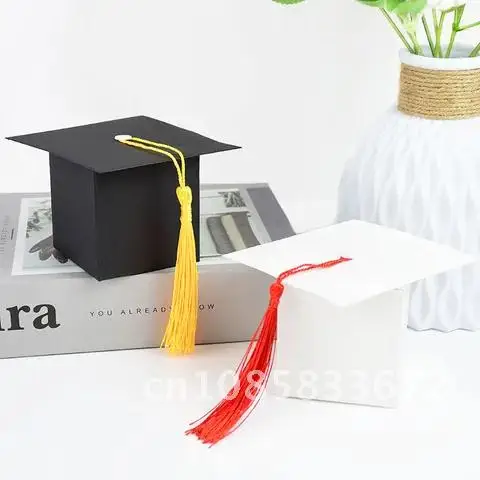 

Campus Graduation Ceremony Supplies Bachelor Cap Gift Packaging Boxes for Graduation Party/Back to School Decoration 5/10-