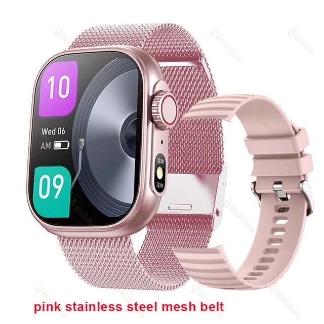 pink mesh belt