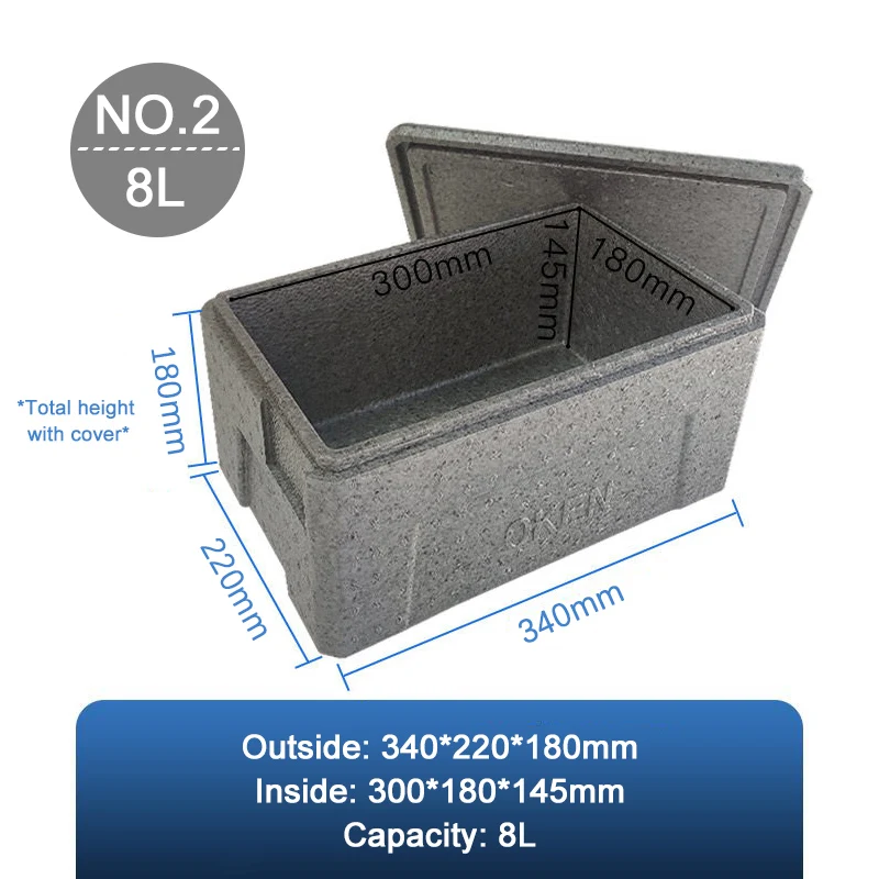 Eco-Friendly Insulated Portable Food Storage Box