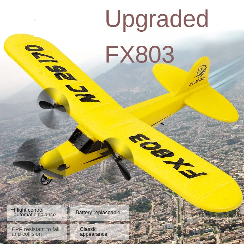 

Летающий медведь Fx803, планер с дистанционным управлением, с неподвижным крылом из пенопласта, дистанционное управление, летательный аппарат, детский уличный самолет, модель игрушечного самолета