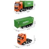 1/18 RC Container Truck 9CH Alloy Remote Control Truck 1317 Lighting Sound Body Can Be Separated Kids Toys Vehicle Boys Gifts 5