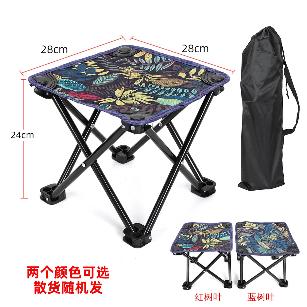 

Folding Outdoor Bench Camping Stall Home Small Bench Durable Ultra Light Military Training Portable Fishing Maza Sketching