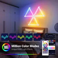 LED Smart Wall Lamp RGBIC Light Bar DIY Atmosphere Night Light APP Music Rhythm TV Backlight Bedroom Game Room Decoration - Image 2