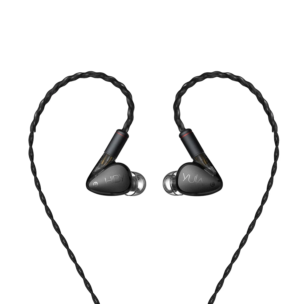 Aluminum Dynamic HiFi Earphones with PEEK Diaphragm