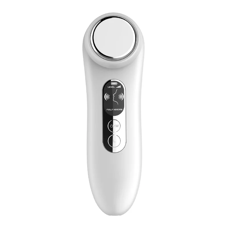 Skin Facial Cleaning Brush Galvanic Thermal Function Face Massager Beauty Device